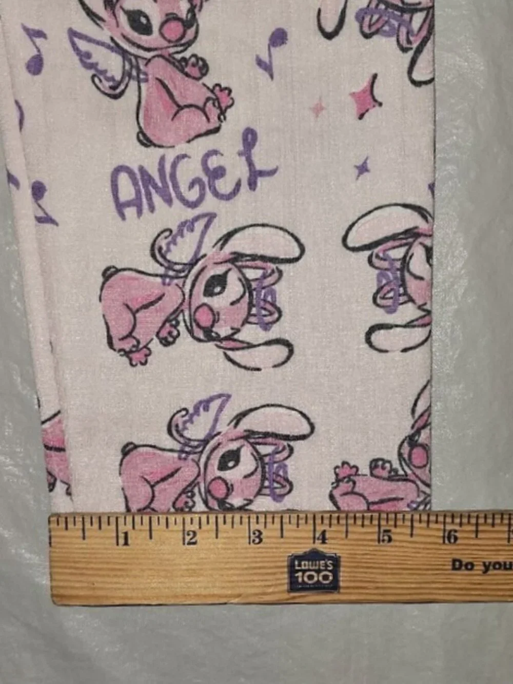 Disney Stitch 2pc Set Girls 4T Long Sleeve Top & Pants New